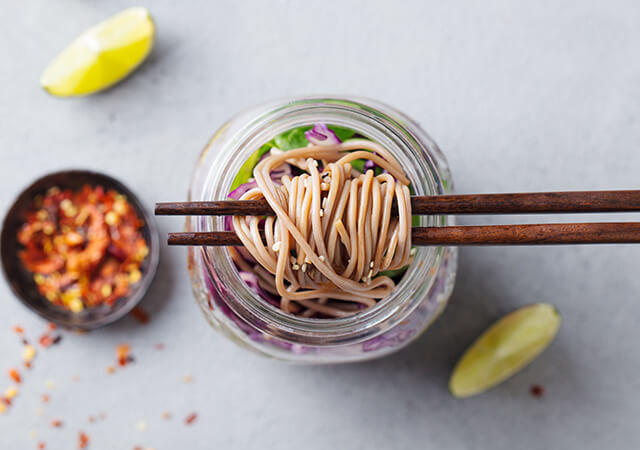Instant Noodle Jars