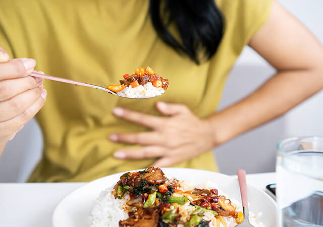 Typical foods that trigger heartburn